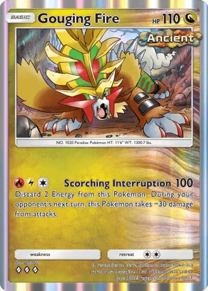 Gouging Fire - card B3a-054 in Pokémon TCG Pocket