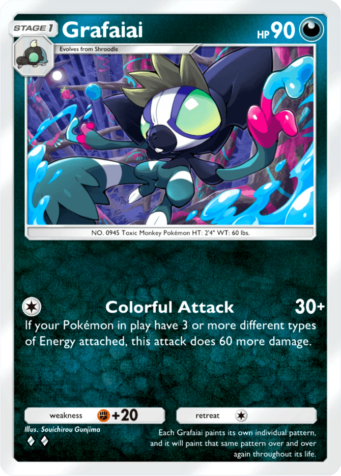 Grafaiai - card B2a-070 in Pokémon TCG Pocket