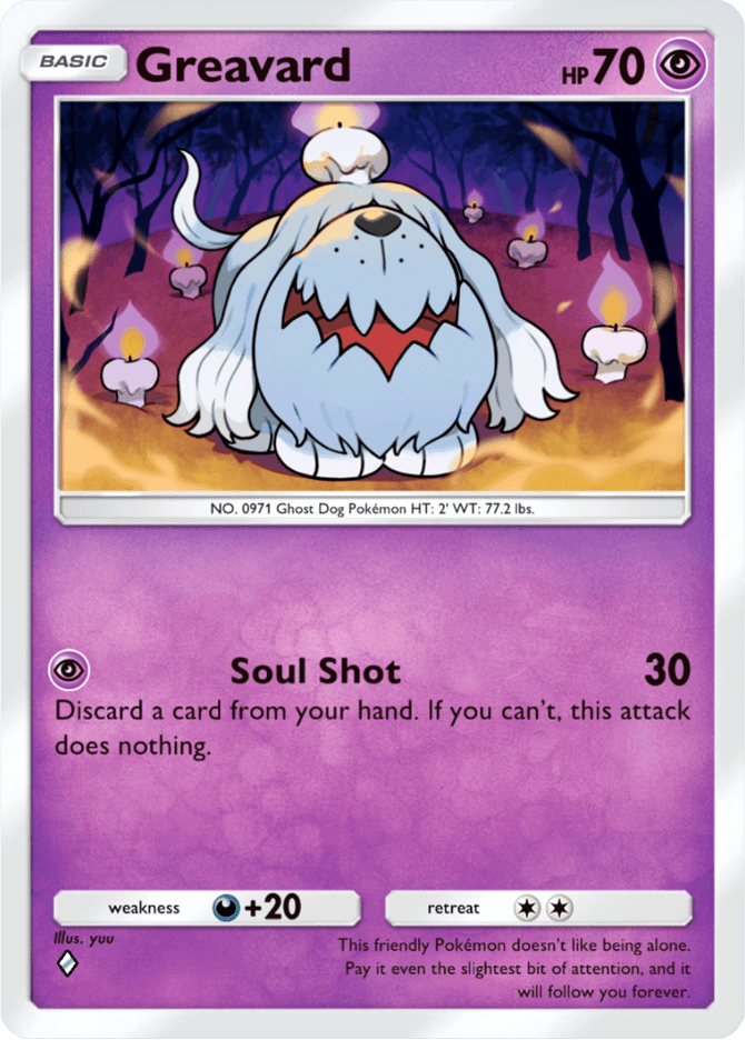 Greavard - card B2a-052 in Pokémon TCG Pocket