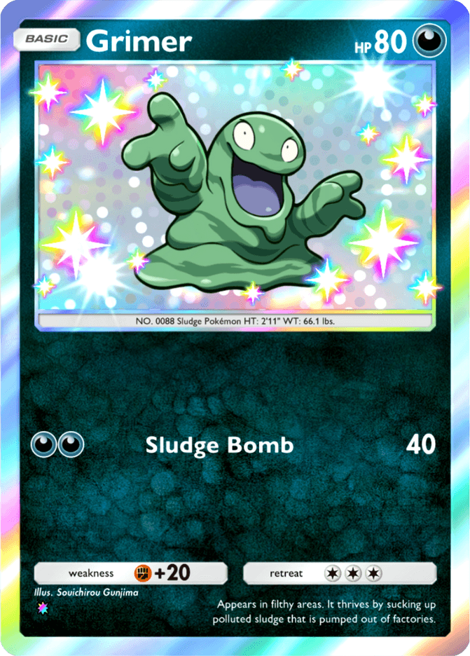 Grimer - card B3-215 in Pokémon TCG Pocket