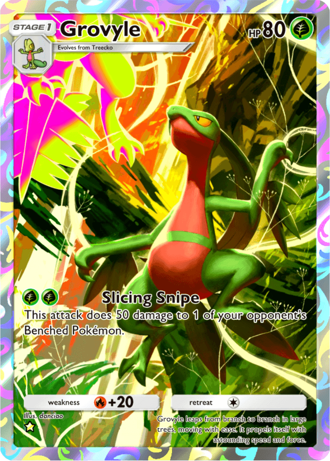 Grovyle - card B3-157 in Pokémon TCG Pocket
