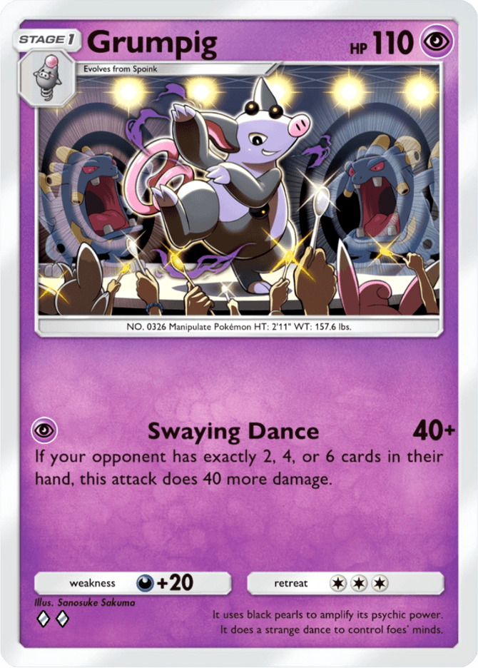 Grumpig - card B2b-032 in Pokémon TCG Pocket