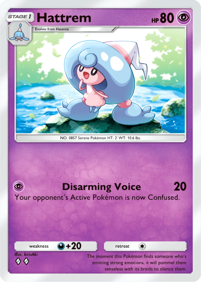Hattrem - card B3-070 in Pokémon TCG Pocket