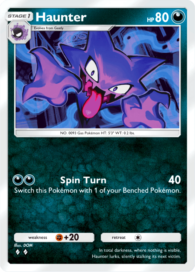 Haunter - card B2b-038 in Pokémon TCG Pocket
