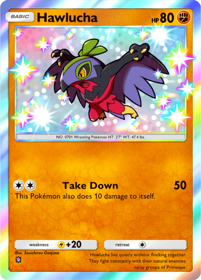 Hawlucha - card B2b-099 in Pokémon TCG Pocket