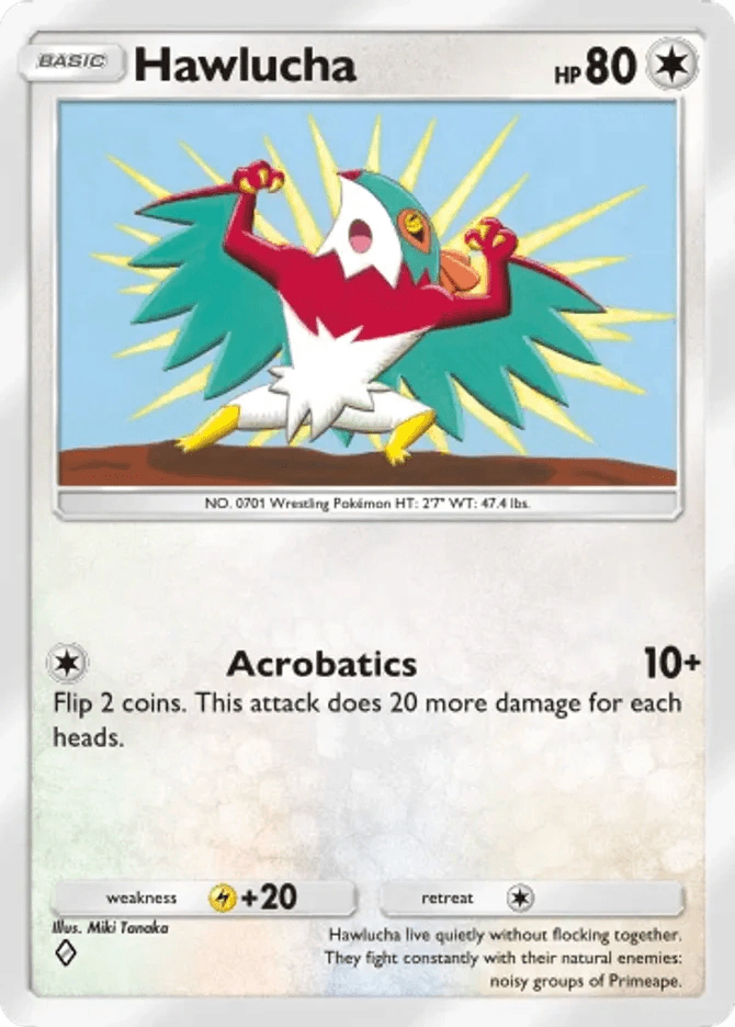 Hawlucha - card B3a-064 in Pokémon TCG Pocket