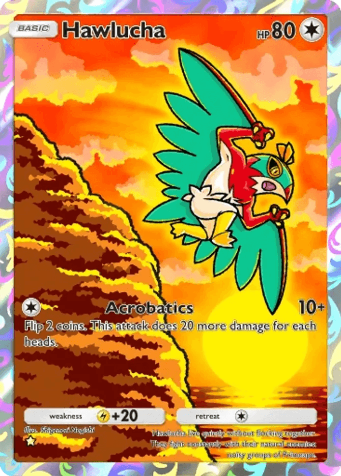 Hawlucha - card B3a-080 in Pokémon TCG Pocket