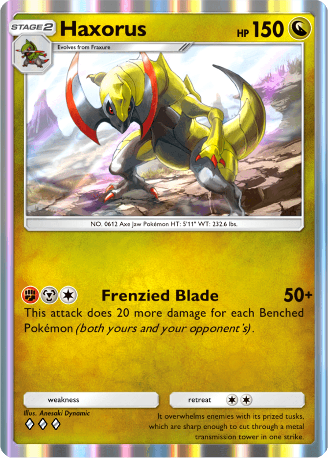 Haxorus - card B2b-056 in Pokémon TCG Pocket