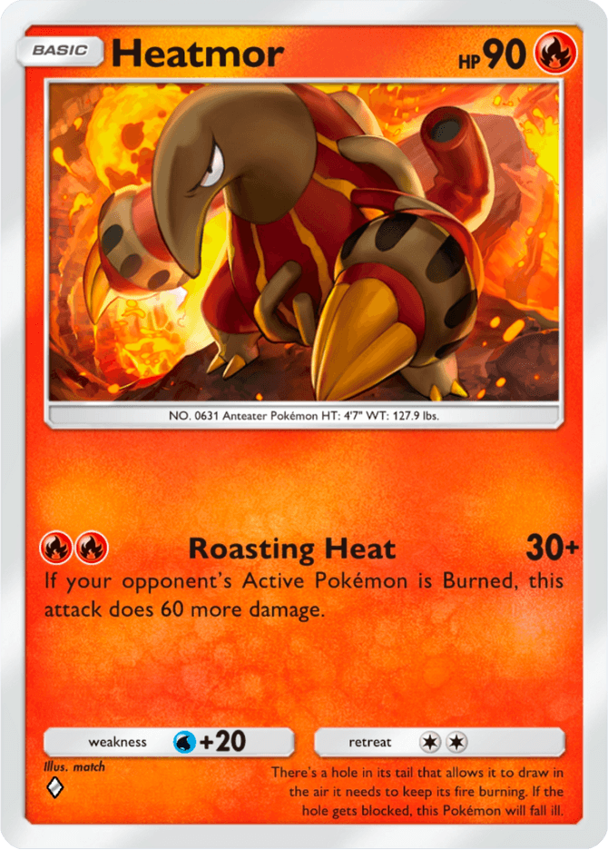 Heatmor - card A4-037 in Pokémon TCG Pocket