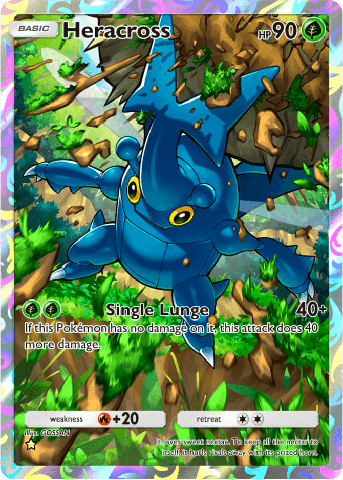 Heracross - card A4-164 in Pokémon TCG Pocket
