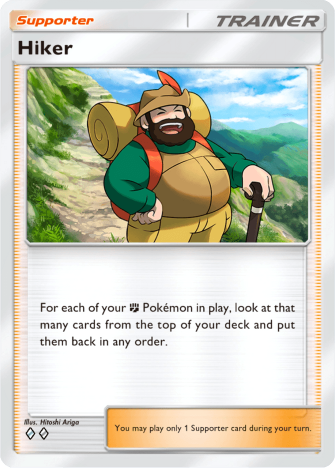 Hiker - card A4-161 in Pokémon TCG Pocket