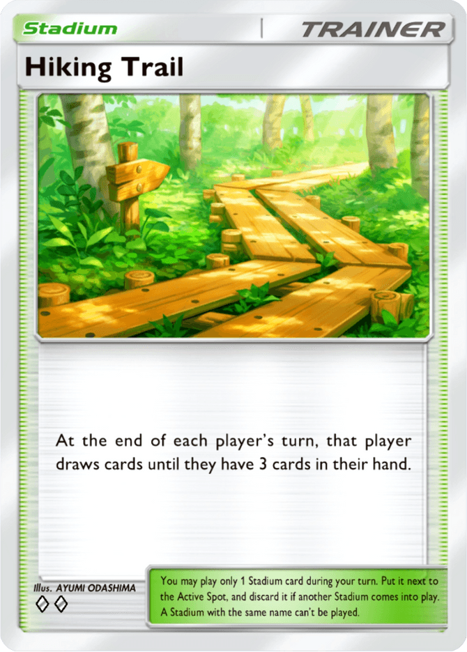 Hiking Trail - card B2b-069 in Pokémon TCG Pocket