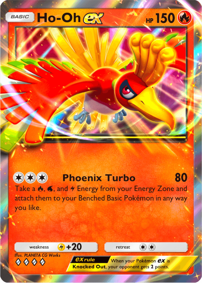 Ho-Oh ex - card A4-034 in Pokémon TCG Pocket