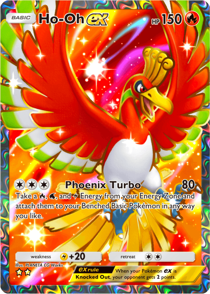 Ho-Oh ex - card A4-187 in Pokémon TCG Pocket