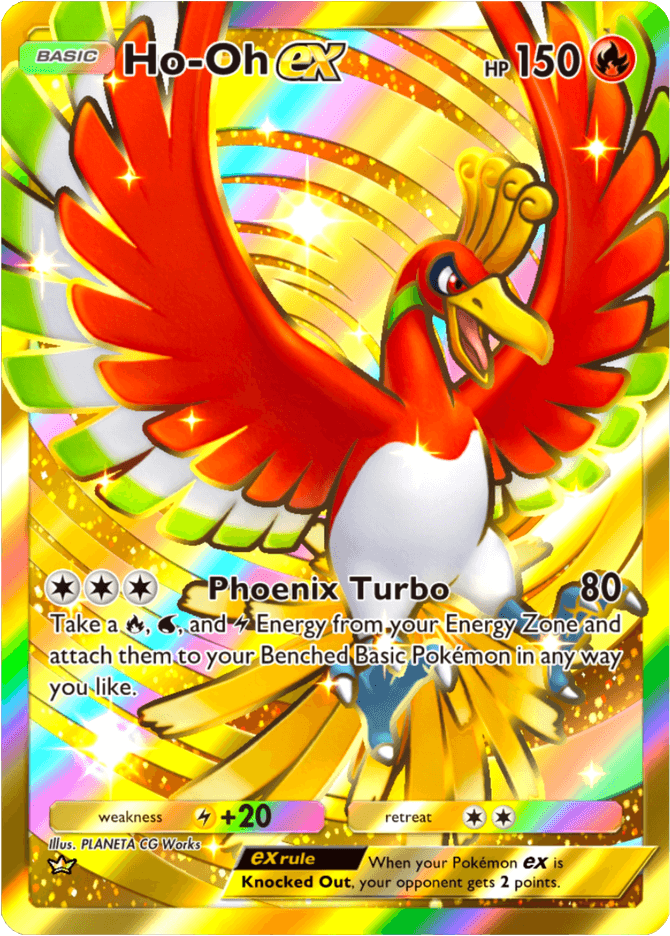 Ho-Oh ex - card A4-240 in Pokémon TCG Pocket