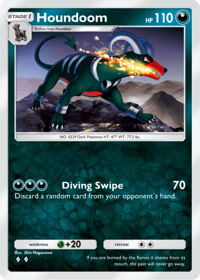 Houndoom - card A4-118 in Pokémon TCG Pocket