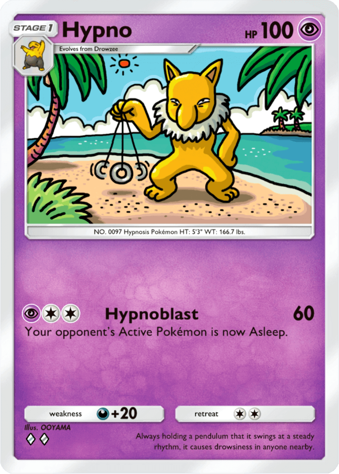 Hypno - card B2b-029 in Pokémon TCG Pocket