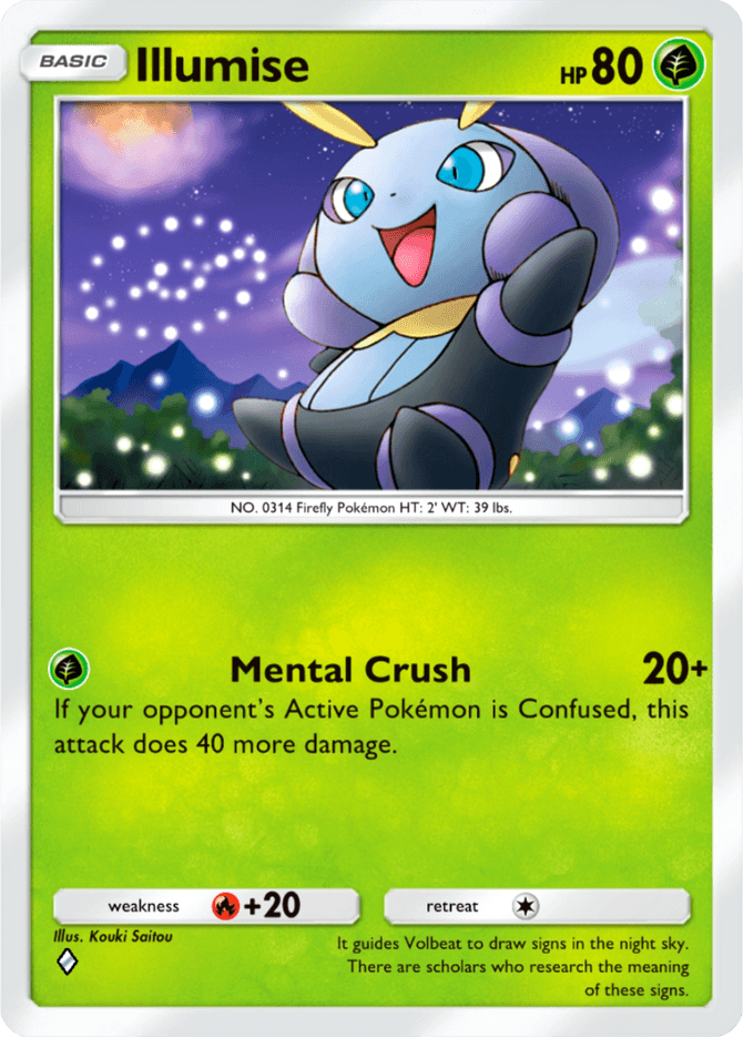 Illumise - card B2b-004 in Pokémon TCG Pocket