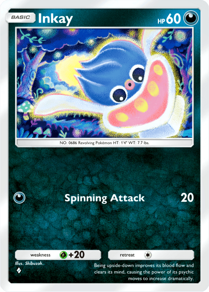 Inkay - card B3-111 in Pokémon TCG Pocket