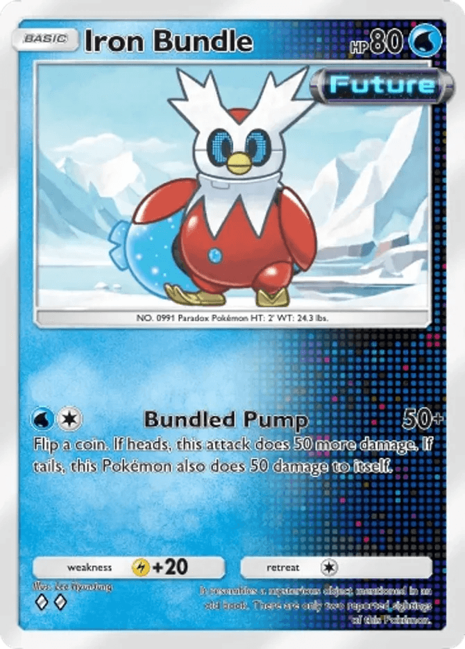 Iron Bundle - card B3b-020 in Pokémon TCG Pocket