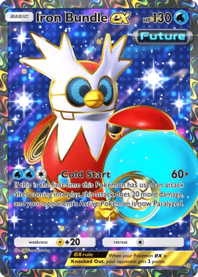 Iron Bundle ex - card B3a-081 in Pokémon TCG Pocket