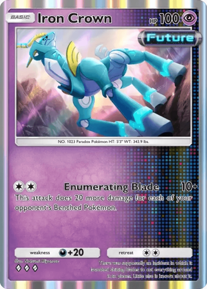 Iron Crown - card B3a-030 in Pokémon TCG Pocket