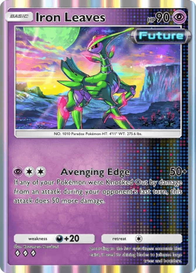 Iron Leaves - card B3a-028 in Pokémon TCG Pocket