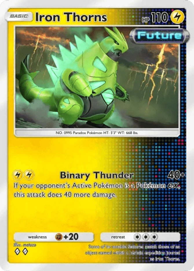 Iron Thorns - card B3a-018 in Pokémon TCG Pocket
