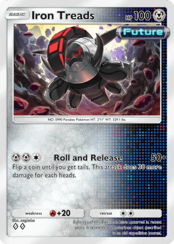 Iron Treads - card B3a-051 in Pokémon TCG Pocket