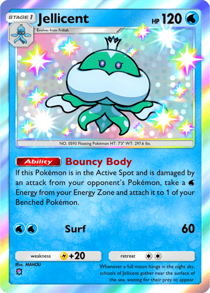 Jellicent - card B3-210 in Pokémon TCG Pocket