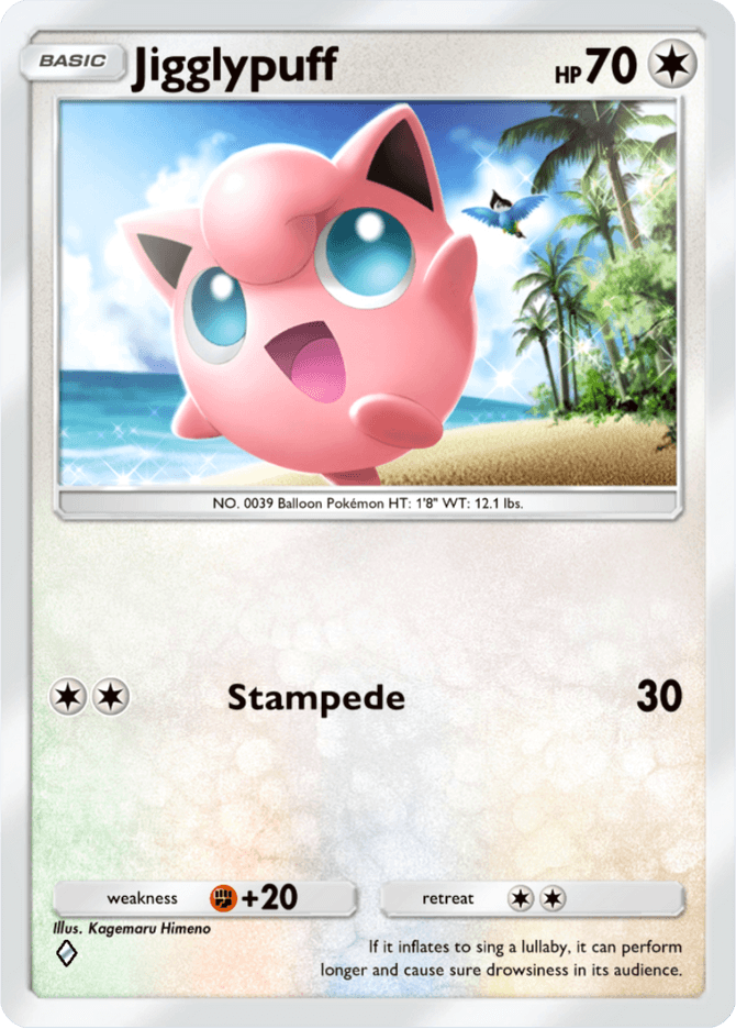 Jigglypuff - card B2b-058 in Pokémon TCG Pocket