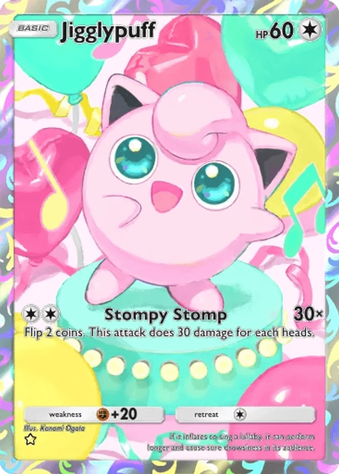 Jigglypuff - card B3b-075 in Pokémon TCG Pocket