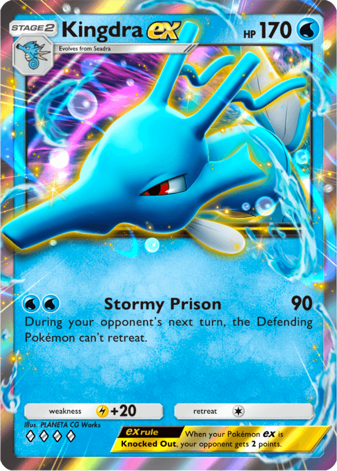 Kingdra ex - card A4-043 in Pokémon TCG Pocket