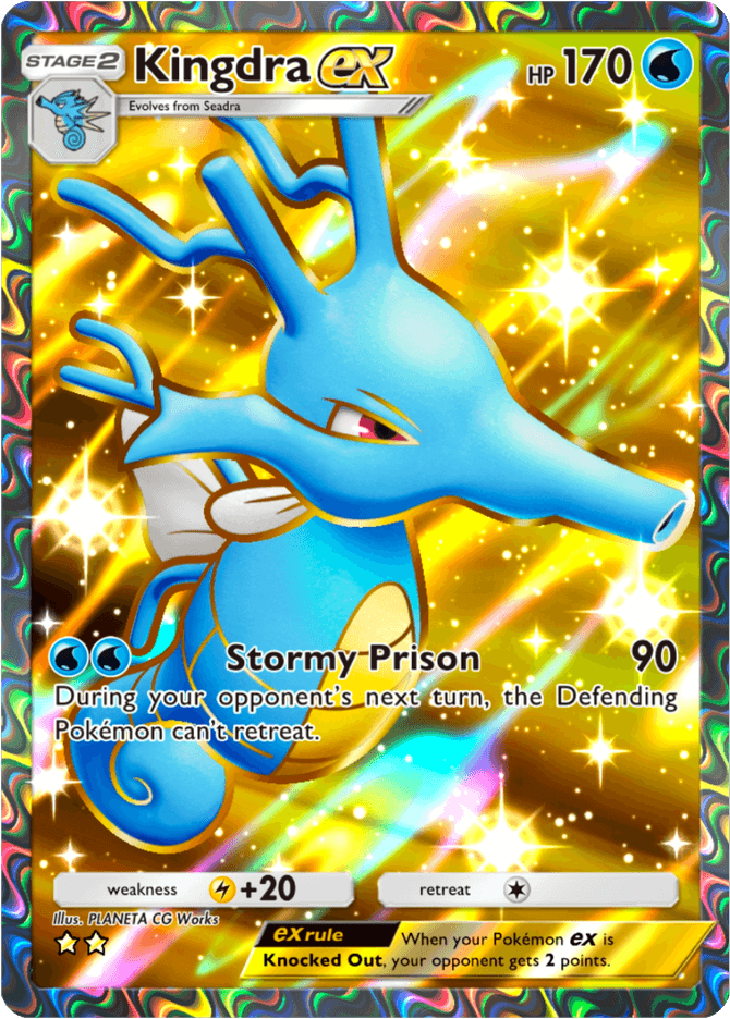 Kingdra ex - card A4-188 in Pokémon TCG Pocket