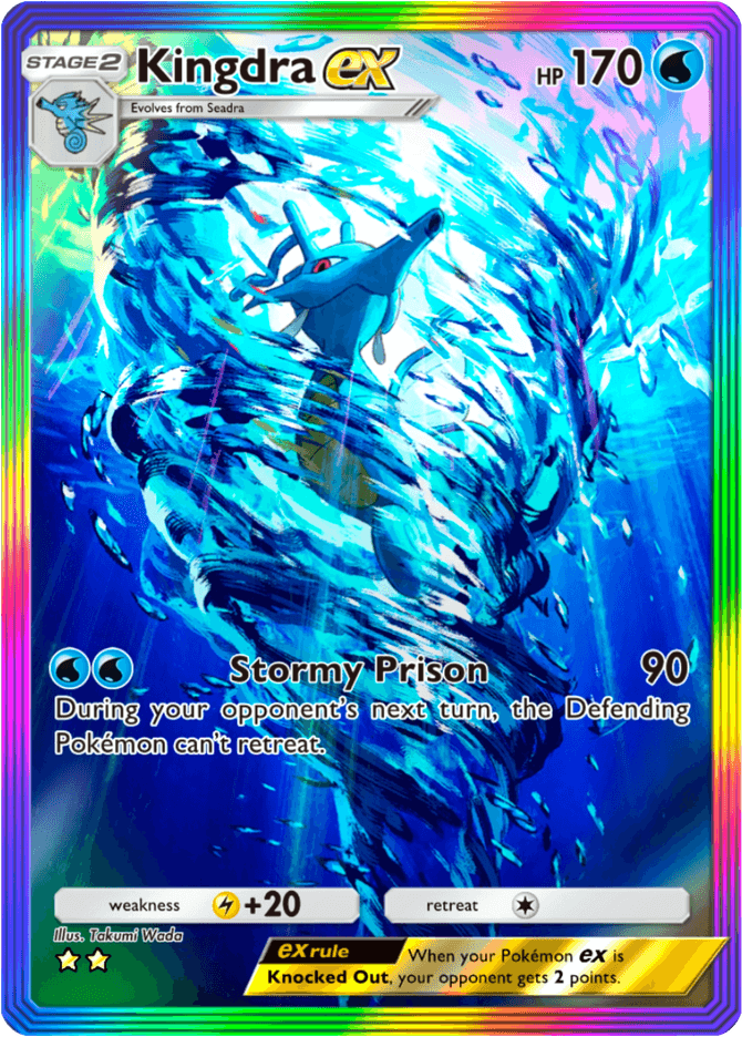Kingdra ex - card A4-203 in Pokémon TCG Pocket