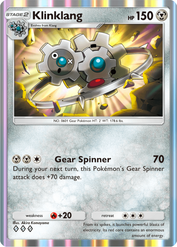 Klinklang - card A4-128 in Pokémon TCG Pocket
