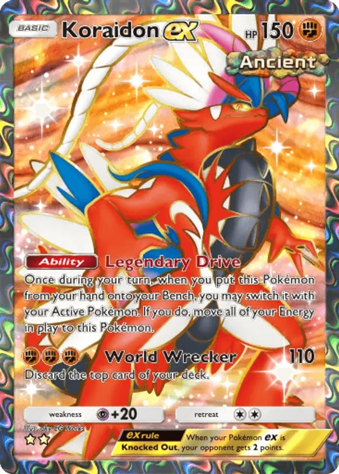 Koraidon ex - card B3a-084 in Pokémon TCG Pocket
