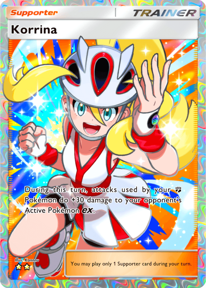 Korrina - card B3-190 in Pokémon TCG Pocket