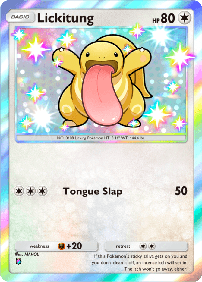 Lickitung - card A4-230 in Pokémon TCG Pocket