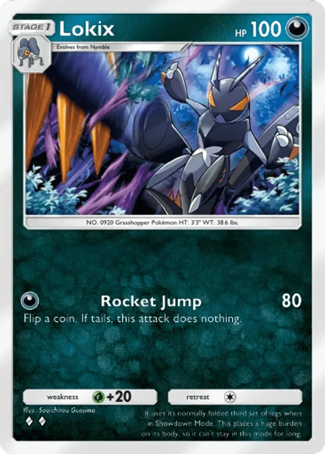 Lokix - card B2a-066 in Pokémon TCG Pocket