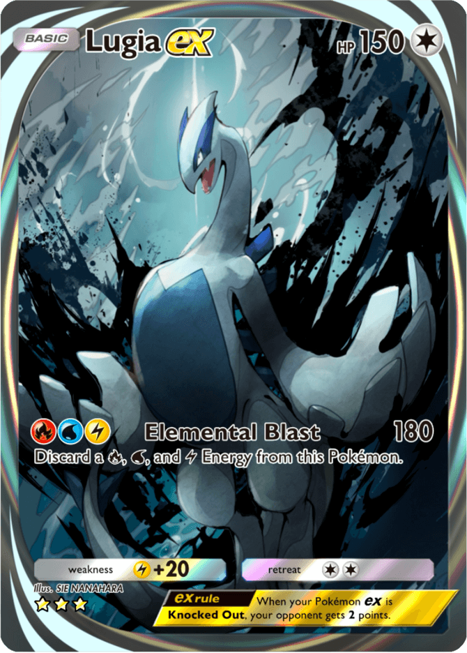 Lugia ex - card A4-211 in Pokémon TCG Pocket