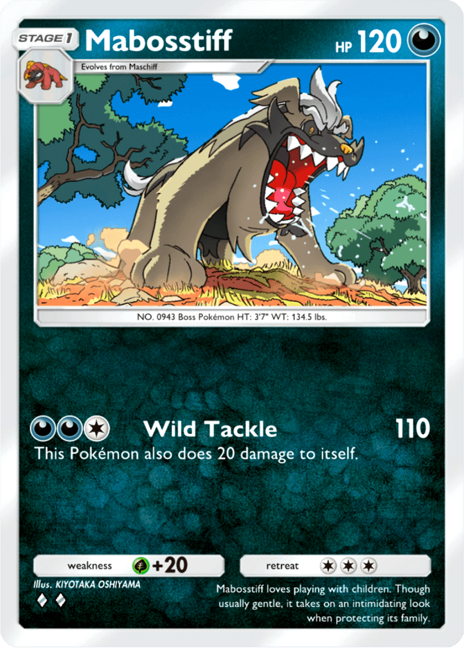 Mabosstiff - card B2a-068 in Pokémon TCG Pocket
