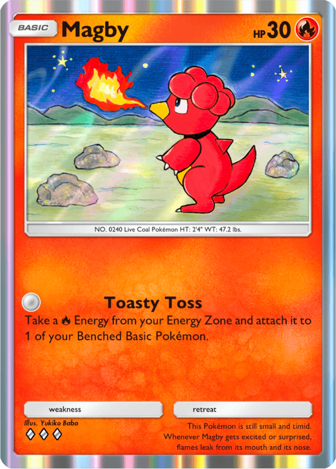 Magby - card A4-032 in Pokémon TCG Pocket