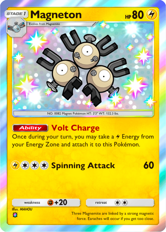 Magneton - card A4-218 in Pokémon TCG Pocket