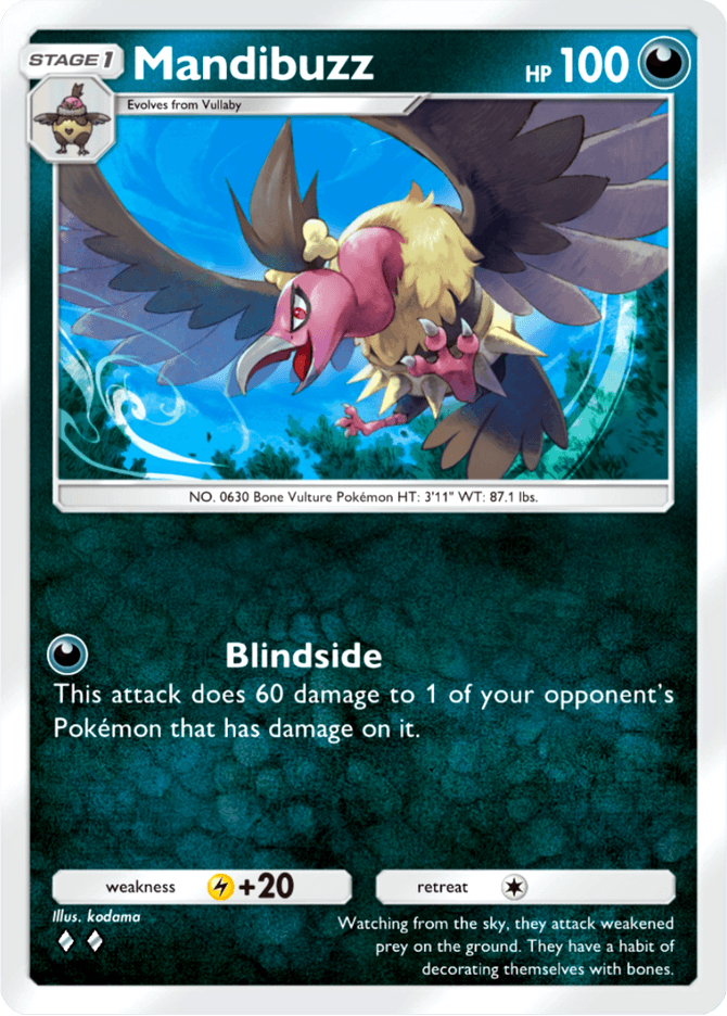 Mandibuzz - card B3-110 in Pokémon TCG Pocket