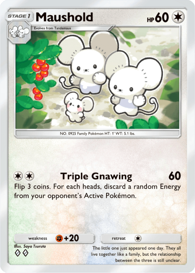 Maushold - card B2a-082 in Pokémon TCG Pocket