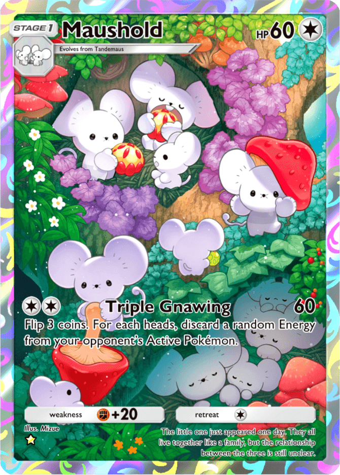 Maushold - card B2a-099 in Pokémon TCG Pocket