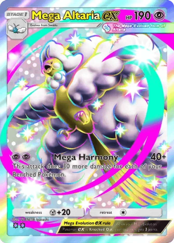 Mega Altaria ex - card B3a-107 in Pokémon TCG Pocket