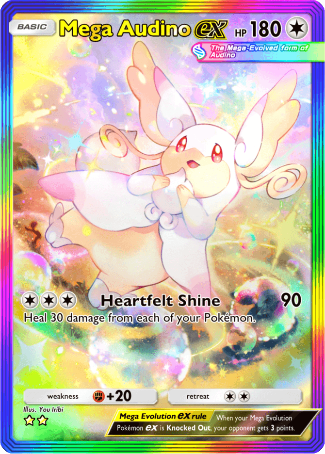 Mega Audino ex - card B3-202 in Pokémon TCG Pocket
