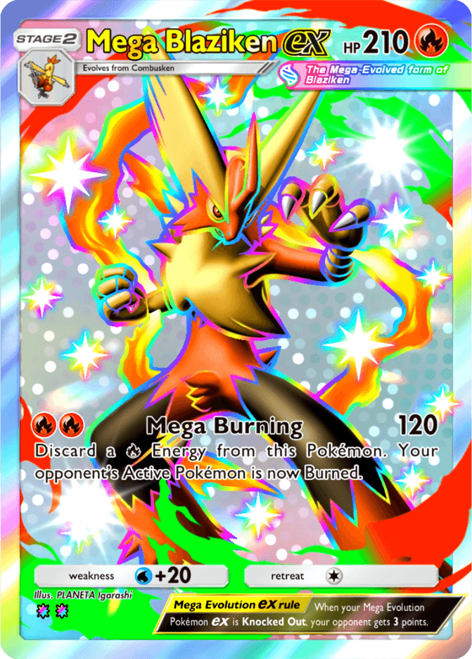 Mega Blaziken ex - card B3-226 in Pokémon TCG Pocket